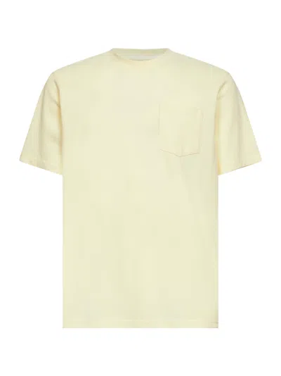 Mc2 Saint Barth Butter Yellow Stretch Cotton Pique Bakewell T-shirt