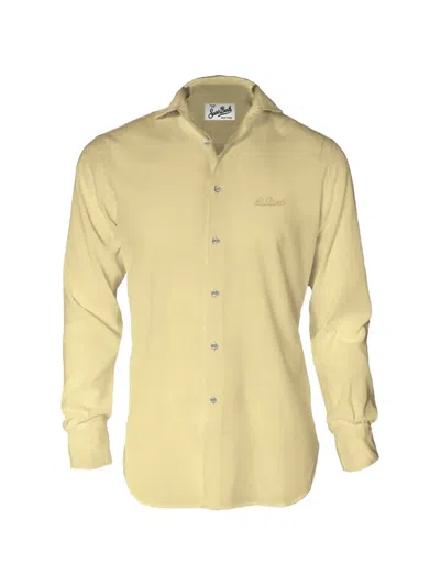 Mc2 Saint Barth Buttoned Shirt In Brown