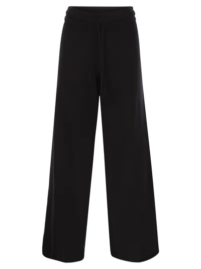 Mc2 Saint Barth Trousers In Black