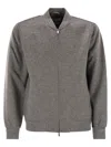 Mc2 Saint Barth Camden Wool Blend Bomber Jacket In Multi