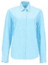 Mc2 Saint Barth Camicia A Righe In Blue