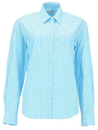 Mc2 Saint Barth Camicia A Righe In Blue