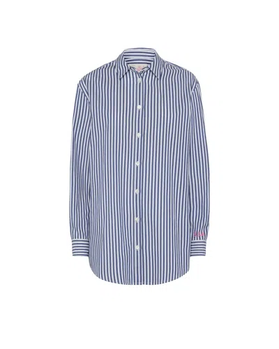 Mc2 Saint Barth Camicia Brigitte Blu In Blue