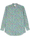 Mc2 Saint Barth Camicia Brigitte Con Stampa Fiori In Multicolore