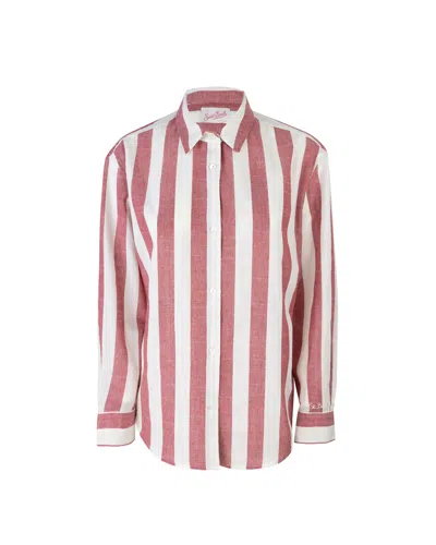 Mc2 Saint Barth Camicia Meredith Con Motivo A Righe