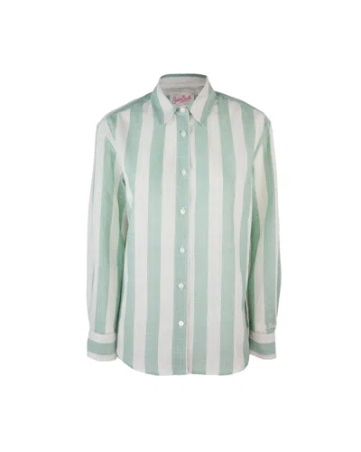Mc2 Saint Barth Camicia Meredith Verde
