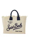 Mc2 Saint Barth Canvas Colette Bag In White