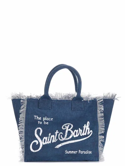 Mc2 Saint Barth Canvas Shopping Bag