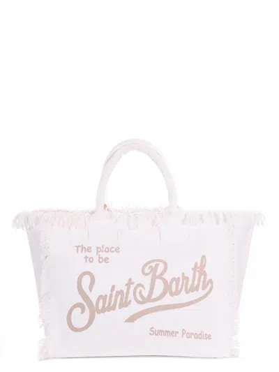 Mc2 Saint Barth Canvas Shopping Bag