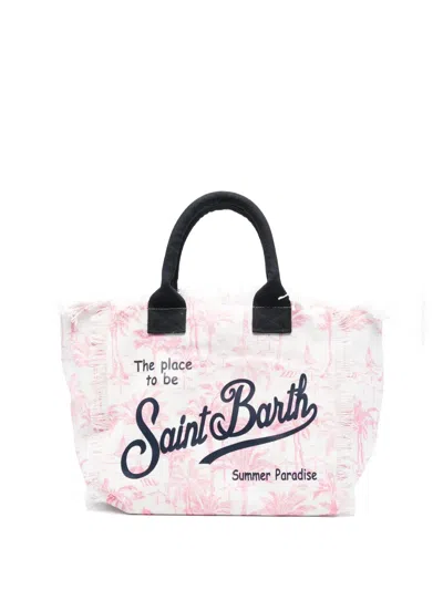 Mc2 Saint Barth Canvas Vanity Beach Bag