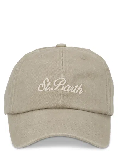 Mc2 Saint Barth Cappello Da Baseball Con Logo In Brown