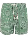 Mc2 Saint Barth Green Bandana Costume