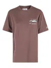 Mc2 Saint Barth Classic St Barth T Shirt In Brown