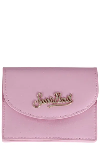 Mc2 Saint Barth Card Holder In Pink