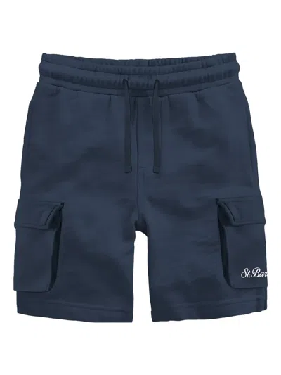 MC2 SAINT BARTH CARGO-POCKET DRAWSTRING SHORTS