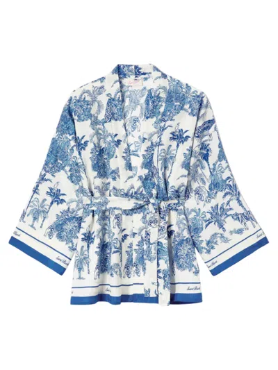 Mc2 Saint Barth Carly Dress In Blue