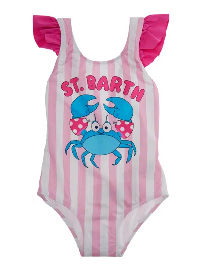 Mc2 Saint Barth Kids' Carol In Pink