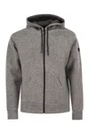 Mc2 Saint Barth Carrel - Sweatshirt In Technical Fabric In Grey