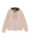 Mc2 Saint Barth Carrel Knit Hoodie In Neutral