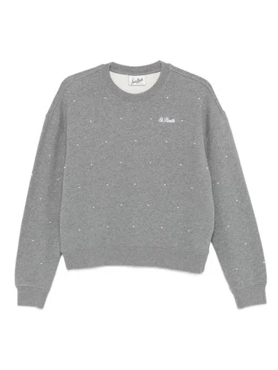 Mc2 Saint Barth 'casey' Crewneck Sweatshirt In Gray