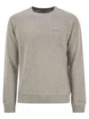 Mc2 Saint Barth Cashmere Blend Jumper With Plush Cut