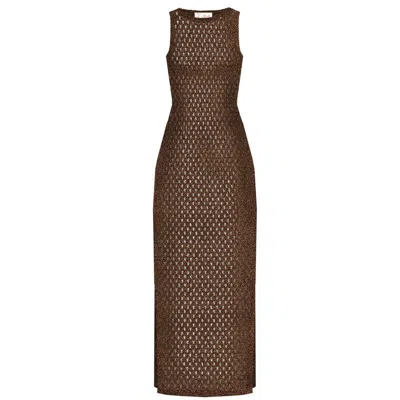 Mc2 Saint Barth Casual Woman Clothes  - Eileen Mesh 18l Brown - N.d.