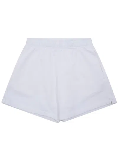 Mc2 Saint Barth Kids' Cate Jr Light Shorts In White