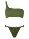Mc2 Saint Barth Celestine Noelle One-shoulder Bikini Top