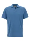 Mc2 Saint Barth Charles Cotton T-shirt In Blue
