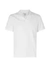 Mc2 Saint Barth Charles Open-collar T-shirt In White