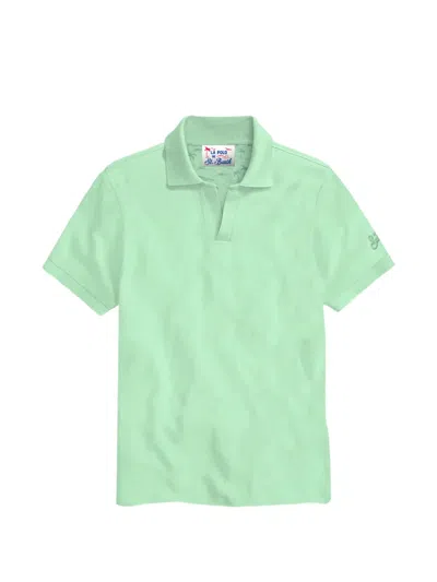 Mc2 Saint Barth Charles Polo Shirt In Green