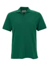 Mc2 Saint Barth Emerald Green Charles Polo In Green