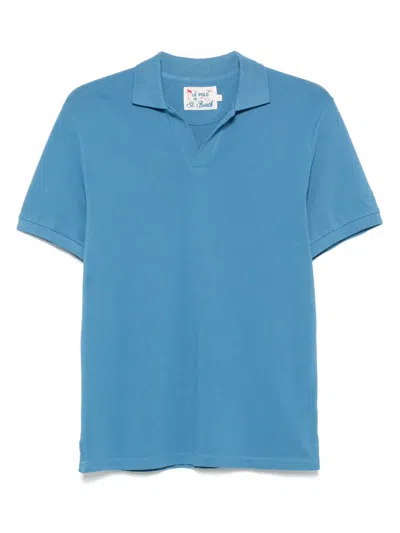 Mc2 Saint Barth Charles T-shirt In Blue