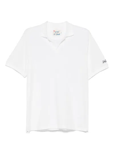 Mc2 Saint Barth Charles T-shirt In White