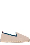 Mc2 Saint Barth Checked Slip-on Espadrilles In Neutral