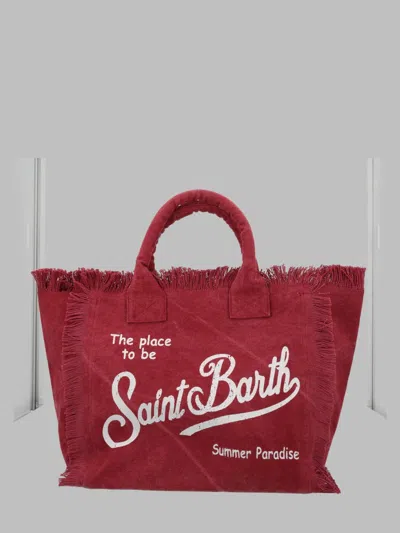 Mc2 Saint Barth Chic Mini Handbag For Women - Ss26 Collection In Red