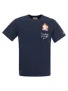 MC2 SAINT BARTH MC2 SAINT BARTH CIGARETTE T SHIRT WITH EMBROIDERY ON POCKET