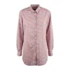 Mc2 Saint Barth Classic Cotton Shirt With Betsy Ann Print