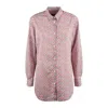 Mc2 Saint Barth Classic Cotton Shirt With Betsy Ann Print
