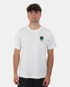 Mc2 Saint Barth Classic Cotton T-shirt - Angry Hulk 01n Emb In White