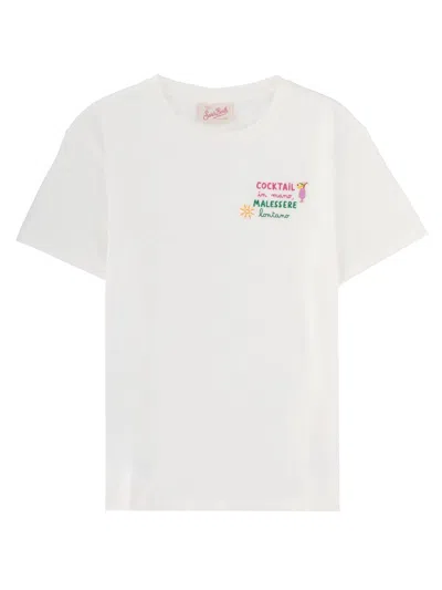 Mc2 Saint Barth Classic Cotton T-shirt For Women In White