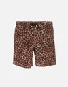 Mc2 Saint Barth Gustavia Animalier-print Swim Shorts