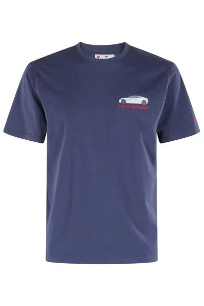 Mc2 Saint Barth Classic St Barth T Shirt In Blue