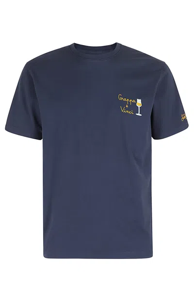Mc2 Saint Barth Classic St Barth Tshirt In Emb Grappa E Vinci