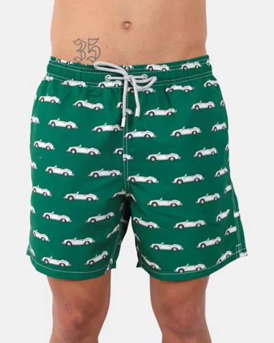 Mc2 Saint Barth Classic Swim Short - Sprint Car 5101 In Green