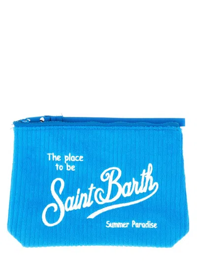 Mc2 Saint Barth Clutch Bag Aline In Blue