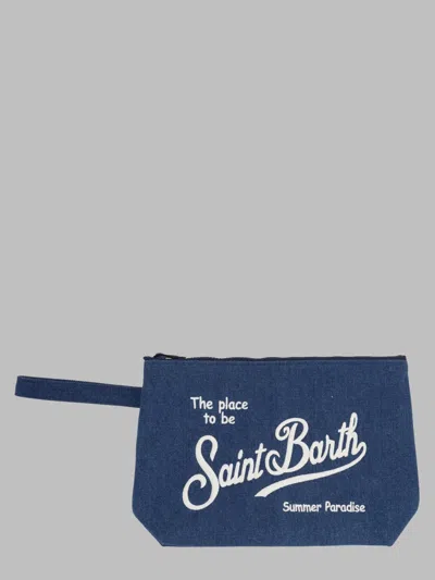 Mc2 Saint Barth Clutch In Blue