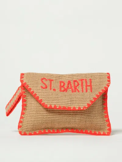Mc2 Saint Barth Clutch  Woman Colour Beige