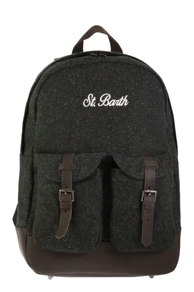 MC2 SAINT BARTH MC2 SAINT BARTH CODY - FABRIC BACKPACK WITH LOGO