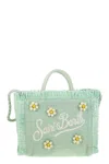 Mc2 Saint Barth Colette - Straw-effect Bag With Embroidered Logo